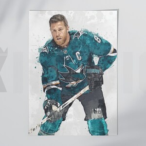 Joe Pavelski Sticker San Jose Sharks San Jose Sharks 