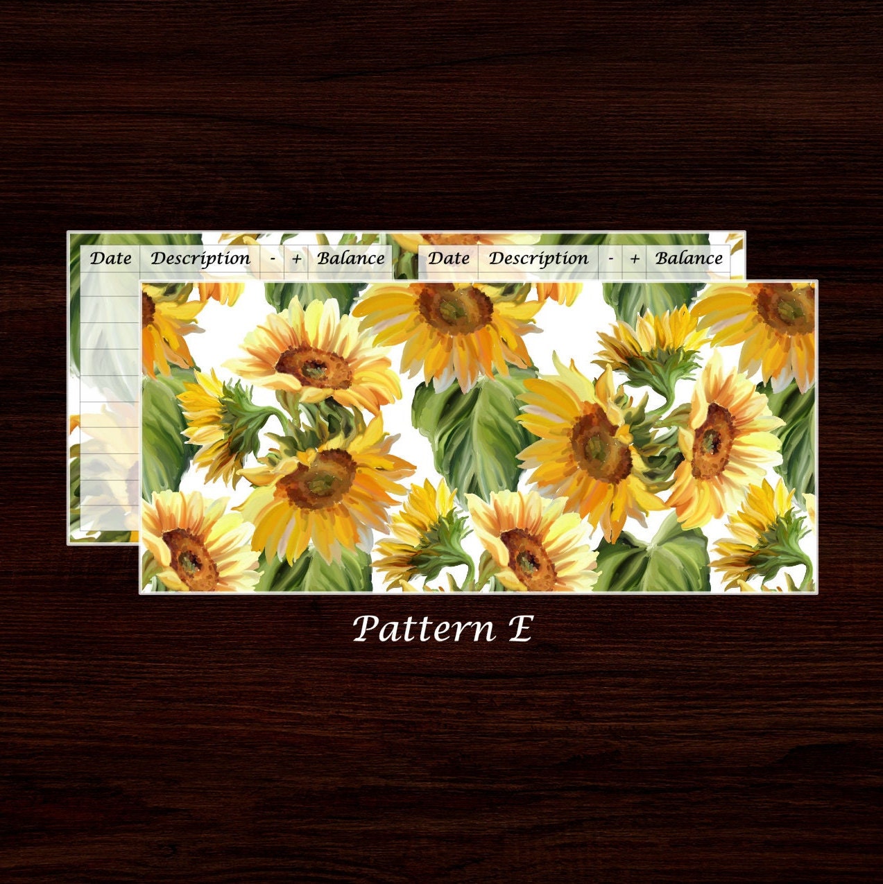 A6 Laminated Punched Cash Envelopes Cash Stuffing Envelopes Etsy