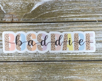 Boss Babe Baddie Sticker