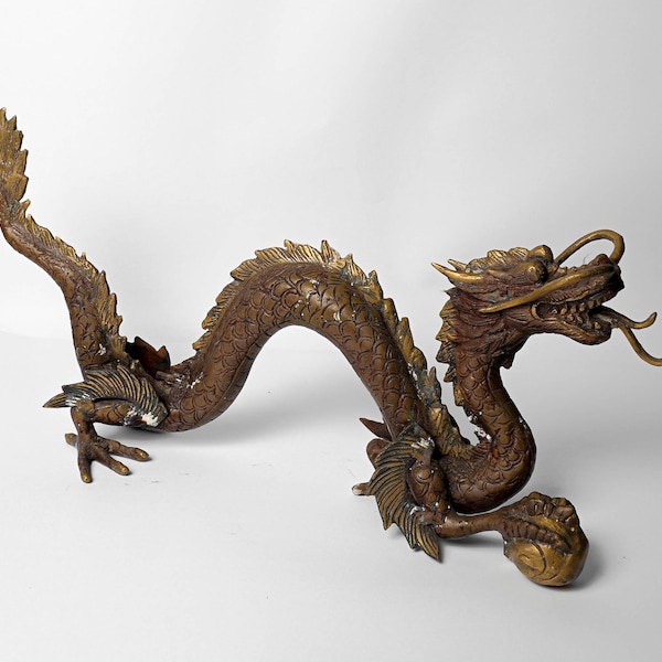 Large Dragon Statue Etsy