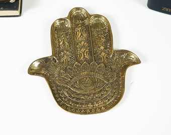 Bronze Hamsa Tray Bronze Hamsa Tray