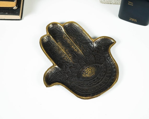 Bronze Hamsa Tray Bronze Hamsa Tray