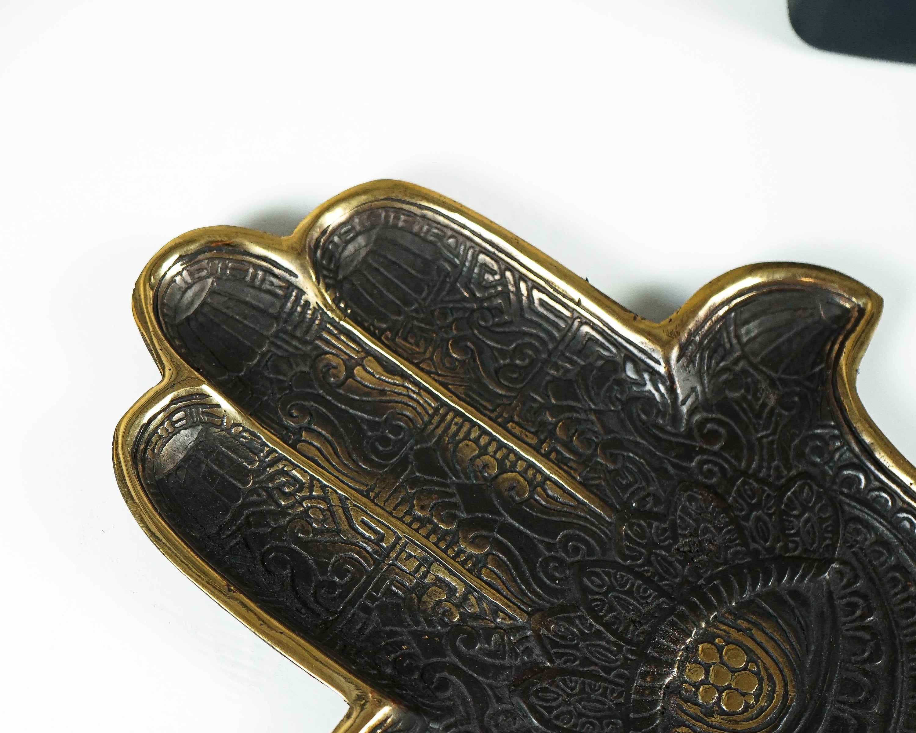 Bronze Hamsa Tray Bronze Hamsa Tray