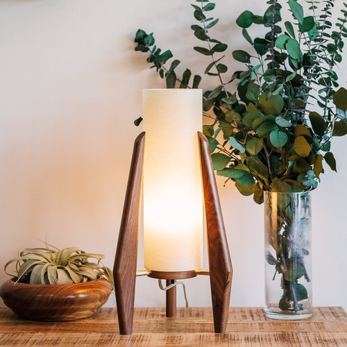 Mid Century Modern Lamp - Etsy