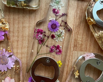 Handmade Flower Bottle Openers | Perfect Gifts for Her | Bartender Gifts | Holiday or Birthday Gifts | Unique Gifts for Beer Lovers