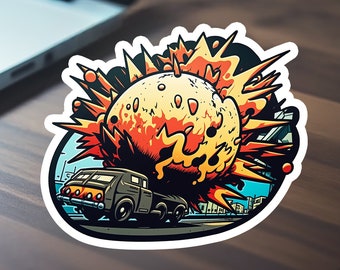 Bomb Sticker - Bold and Eye-catching Decals for Every Surface