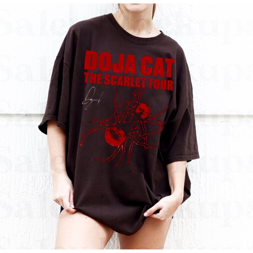 Doja Cat T-Shirt - Scarlet Album Shirt, Doja CAt Merch GIft Fans Girls –  Abe Gallery