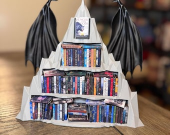 Estantería en miniatura Montaña y alas / Fantasía / Impreso en 3D
