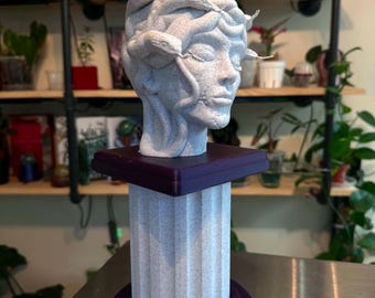 Medusa Greek Mythology Decor | Gothic Hom | 3D Printed Sculpture | Dark Academia