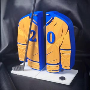 Boekensteunen voor boekensteunen hockey decor | Cadeaus | Boeken | hockeyromantiek | Sportcadeau | Aanpasbaar