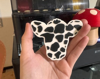 Digital stl Download| cow charm | DeesDesigns20 stl print file| Colored cow ornament | instant download | Any size | stl