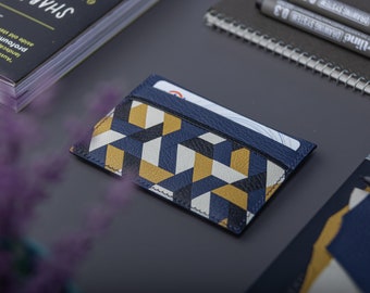 The Marquetry | Geometric | Cardholder