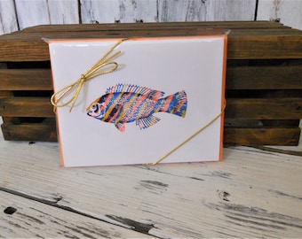 Note cards / blank/ 10 cards / 10 envelopes/ nautical/ beach/ sea shore /