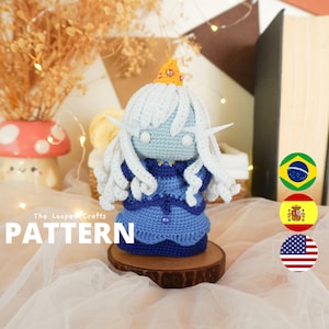 Adventure Mini Gender tausch Queen Inspiriert Amigurumi Muster