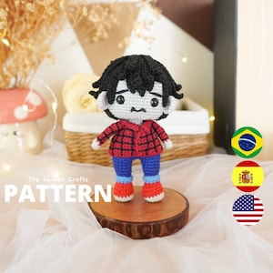 Adventure Mini Gender tausch Lee inspiriertes Amigurumi Muster