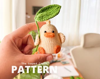 Puddles the duck amigurumi crochet pattern easy beginner