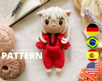 Dog Demon Amigurumi Pattern