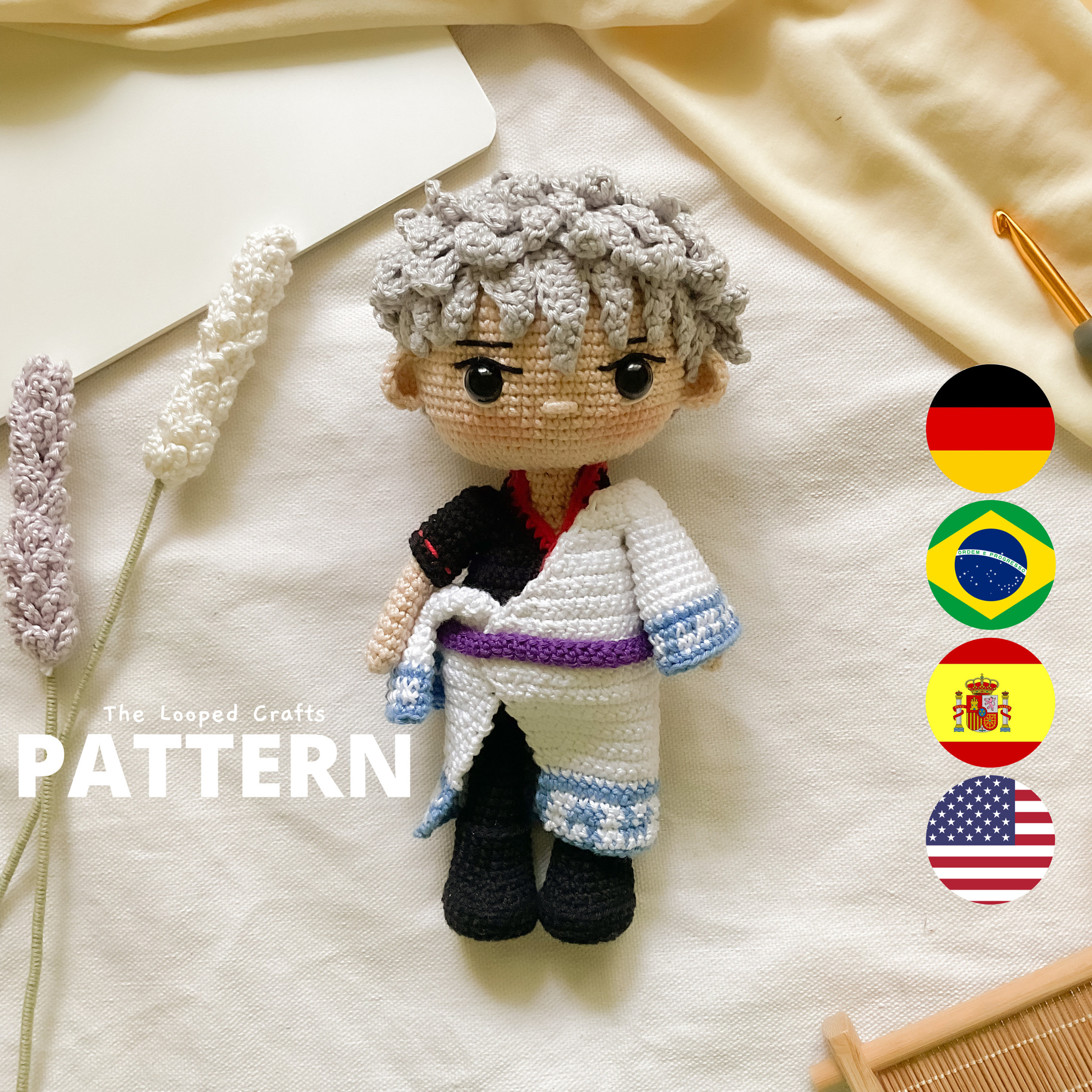 銀あみぐるみパターン - Etsy 日本