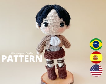 Amigurumi Pattern CAPTAIN LEE Crochet