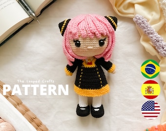 Telepath Amigurumi Pattern Crochet