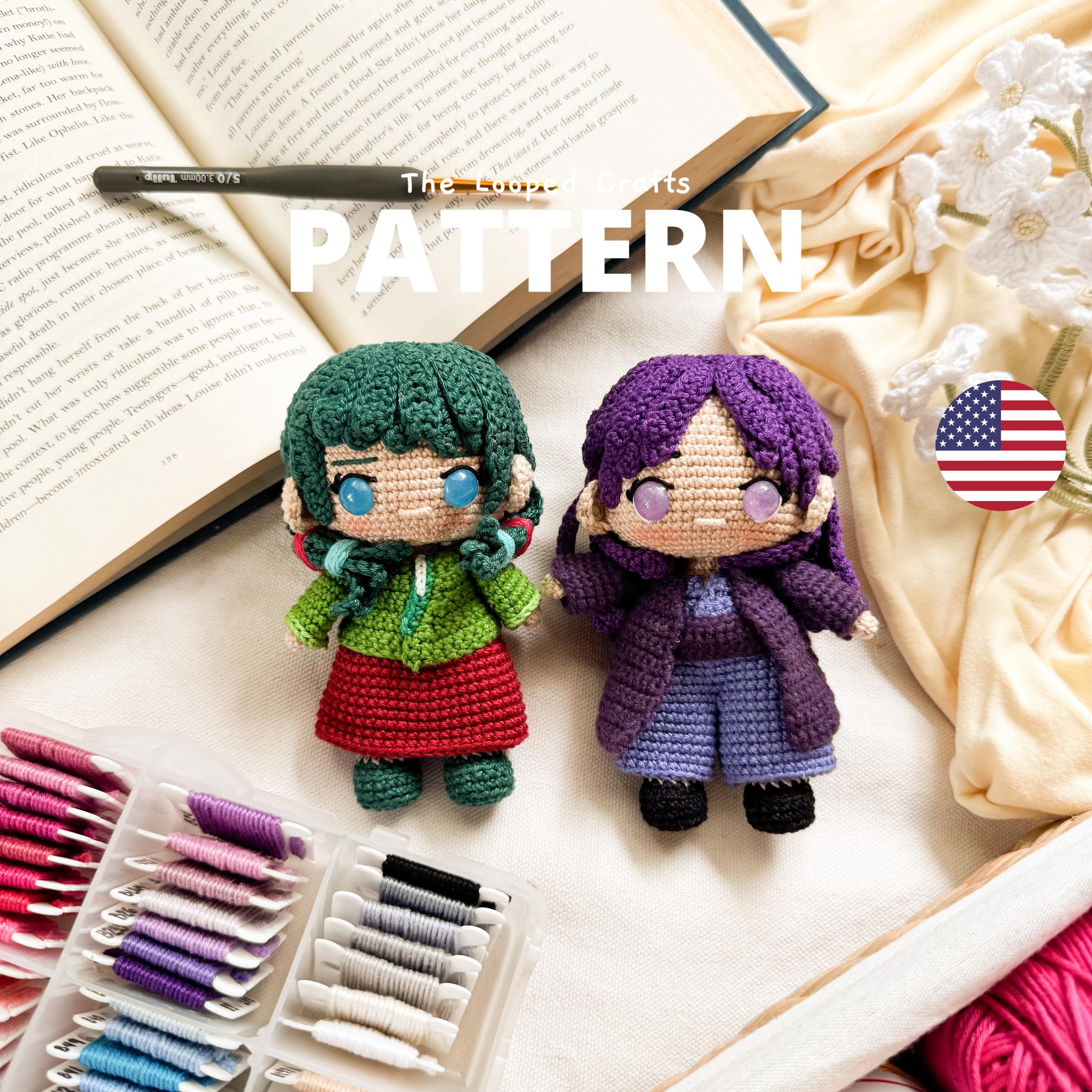 34 Witchy Crochet Patterns for Spooky, Celestial, and Gothic Makes 12 Apothecary Inspired Mini Amigurumi