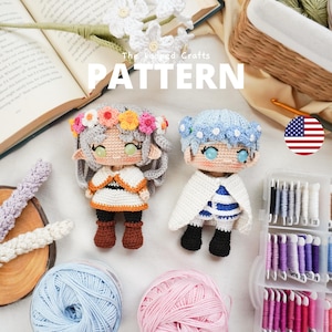 Elf Mage and Hero Amigurumi Pattern