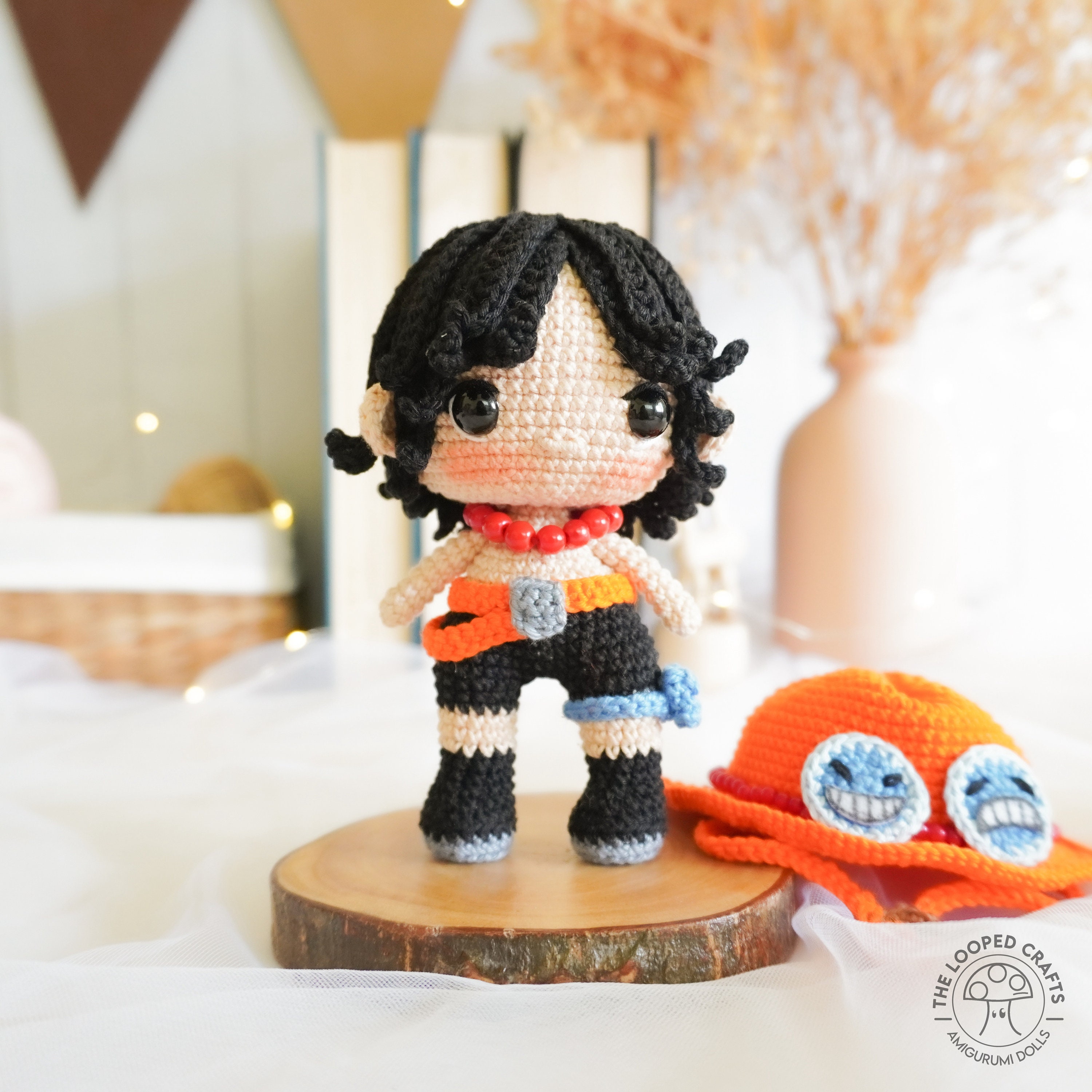 ファイヤーパイレーツミニあみぐるみ柄 - Etsy 日本