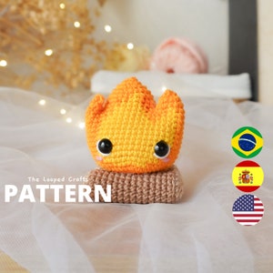 Fire Mini Amigurumi Pattern