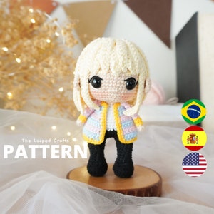 Howl Mini Amigurumi Pattern