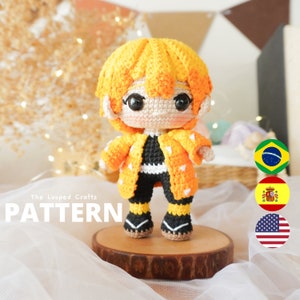 Lightning Sword Mini Amigurumi Pattern