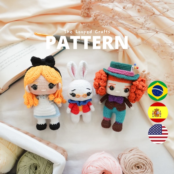 Wonderland Mini Amigurumi Pattern