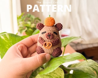 Gus the Capybara amigurumi häkelanleitung einfach anfänger