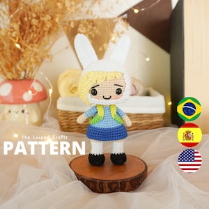 Adventure Mini Gender tausch Fiona inspiriertes Amigurumi Muster