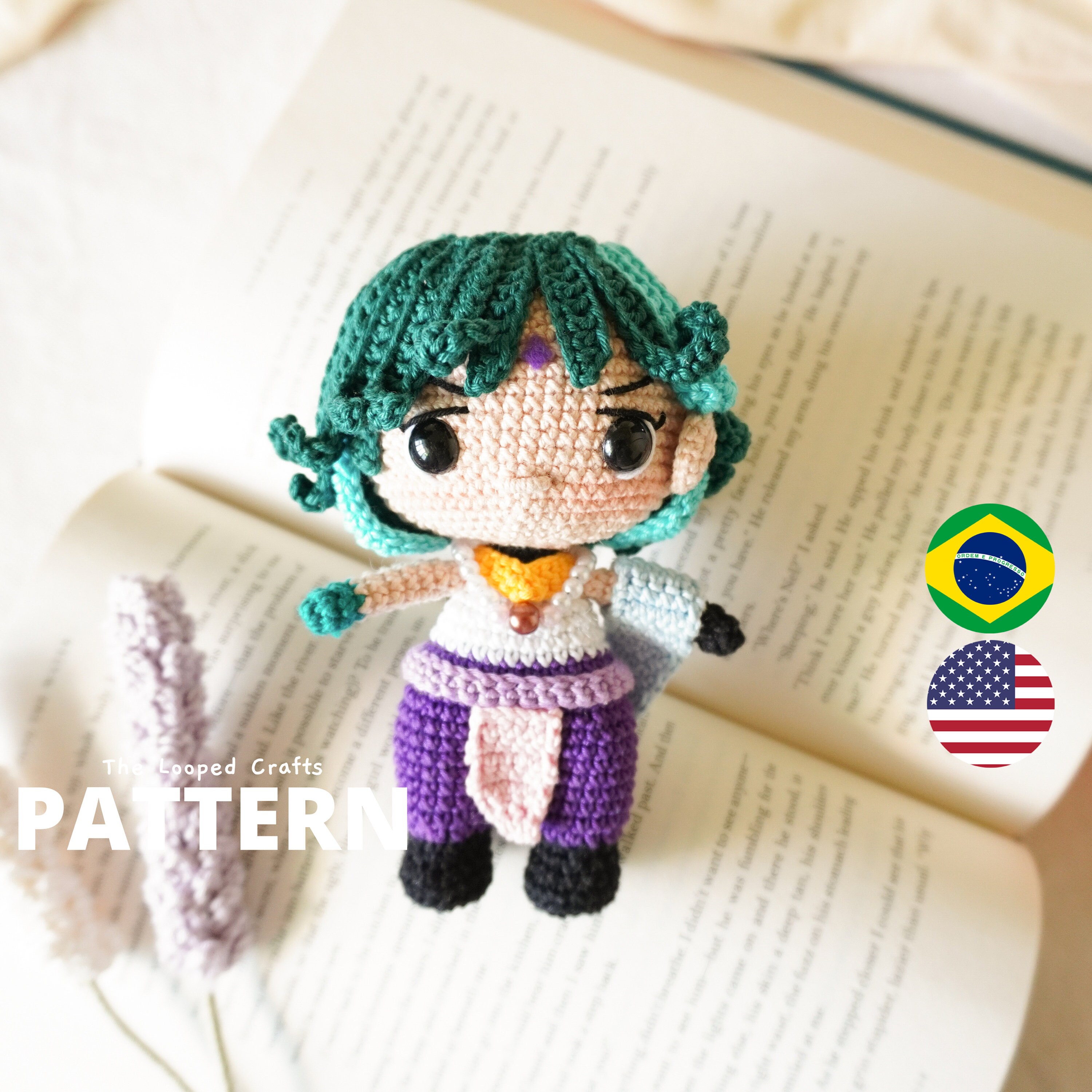 Xiu anemo Mini Amigurumi Pattern 