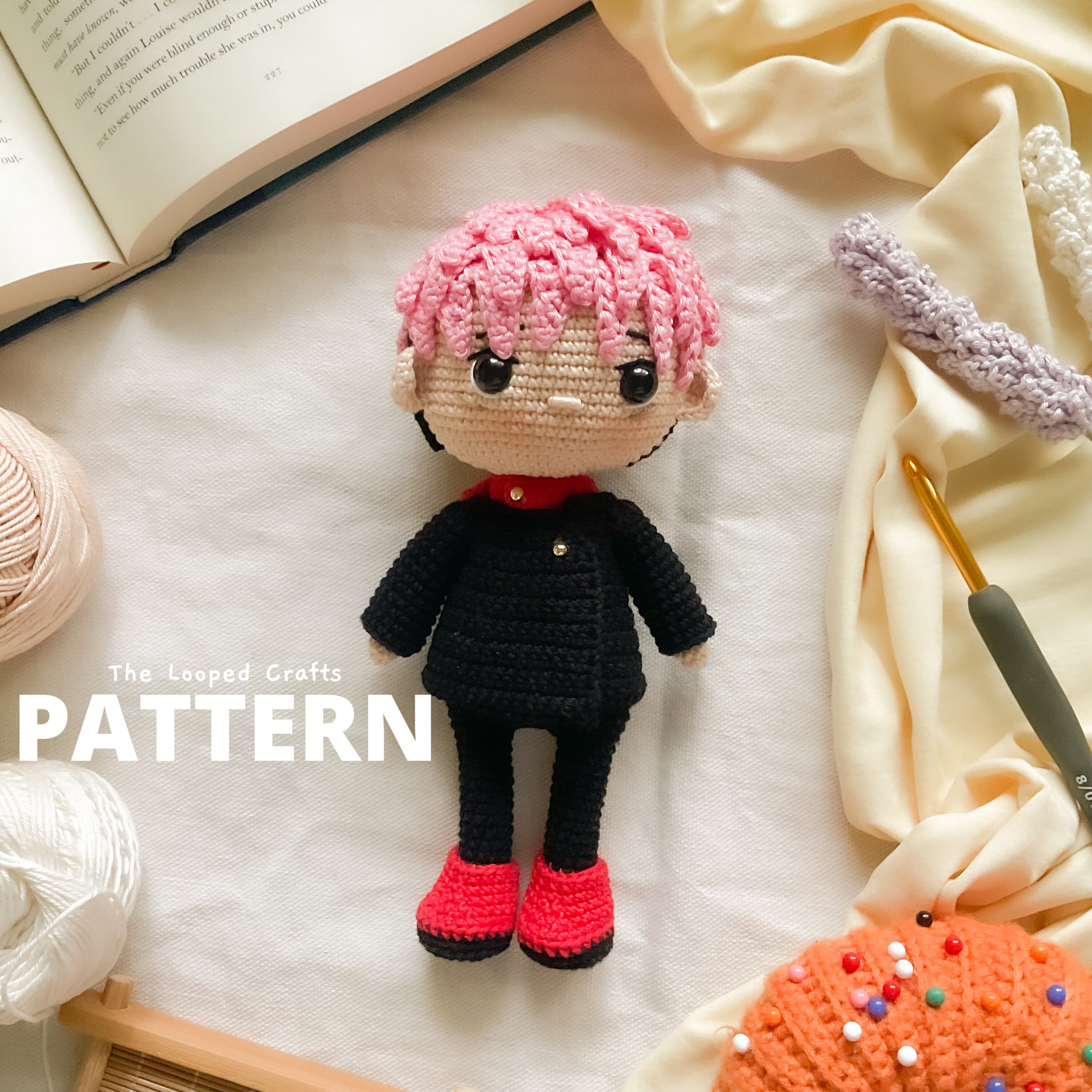 呪い使いのあみぐるみパターン - Etsy 日本