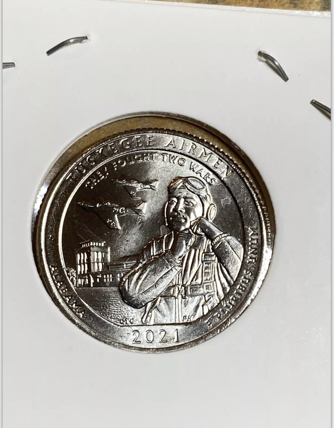 2021P Tuskegee Airmen Alabama national parks quarter Etsy