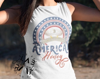 American Honey shirt America tank top American Honey tank Fourth of July tank 4th of July tank Country concert tank patriotic tank top
