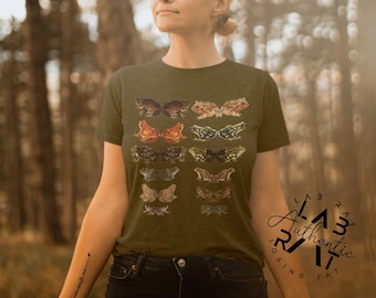 Goblincore Sapo camisa Goblincore roupas Fada grunge Fairycore Alt roupas Bruxa roupas Sapo e Sapo Escuro cottagecore Camisa Mística