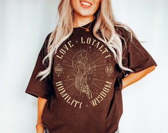 February Birth flower shirt Birth month flower Pisces gifts Aquarius gifts Birth flower gift Cottagecore shirt Mystical shirt Flower shirt