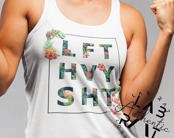 LFT HVY SHT Crossfit shirt Fitness shirt Bodybuilding t shirt Funny Workout Tanks Powerlifting Shirt Exercise shirt Squat shirt Workout tank