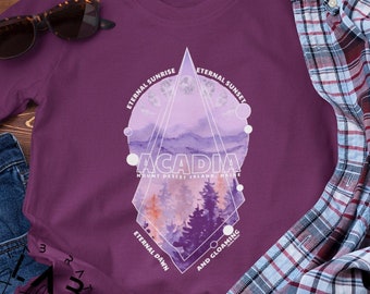 National Park Shirt Acadia National Park John Muir Quotes Outdoors shirt Camping shirt Hiking shirt Adventure shirt Mountain shirt