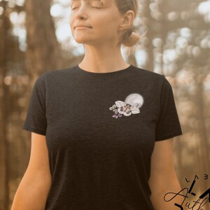 Goblincore Moth shirt Goblincore clothing Fairy grunge Fairycore Alt clothing Witchy clothing Mushroom shirt Dark cottagecore Mystical shirt