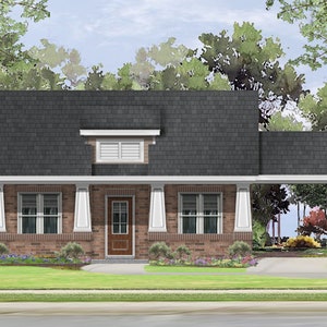 Plan 1387 CONSTRUCTION SET "Carport Optional (Digital Download)
