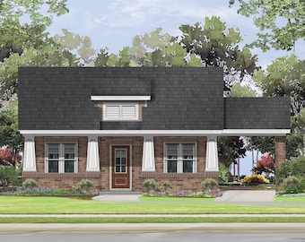 Plan 1387 CONSTRUCTION SET "Carport Optional (Digital Download)
