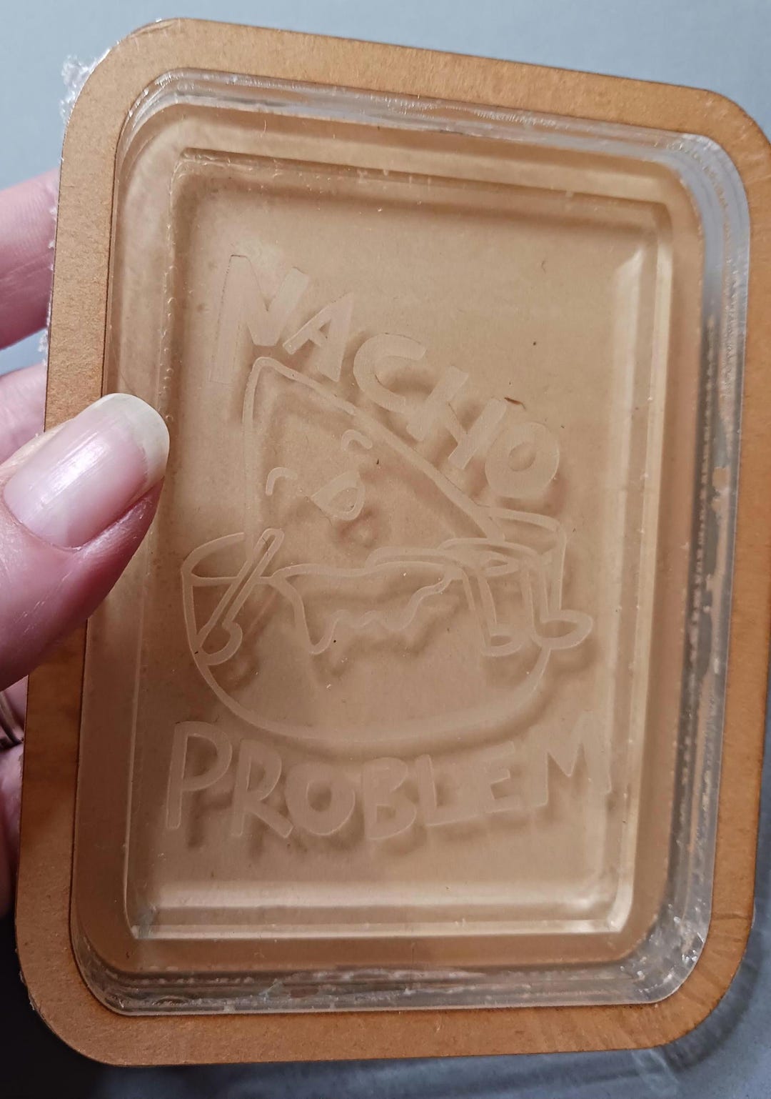 Nacho Problem Flat Silicone Mold - Etsy