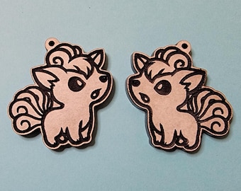Fox Earring Silicone Mold