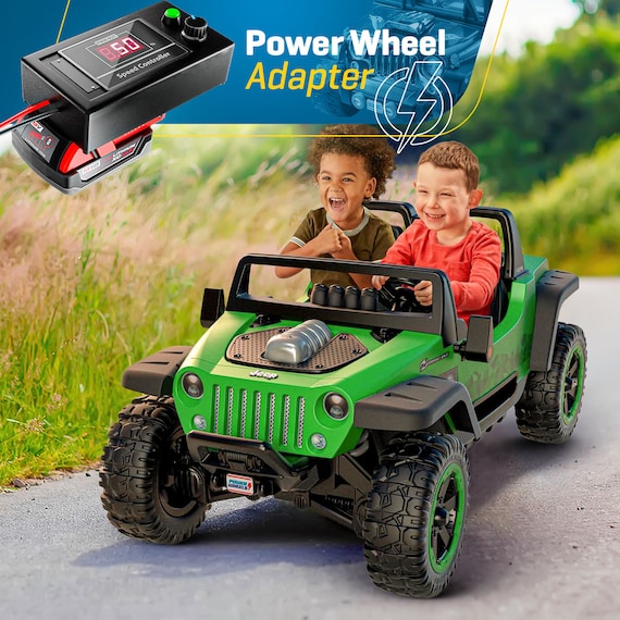 M18 Car Battery On Power Wheels Power Wheels Milwaukee Battery