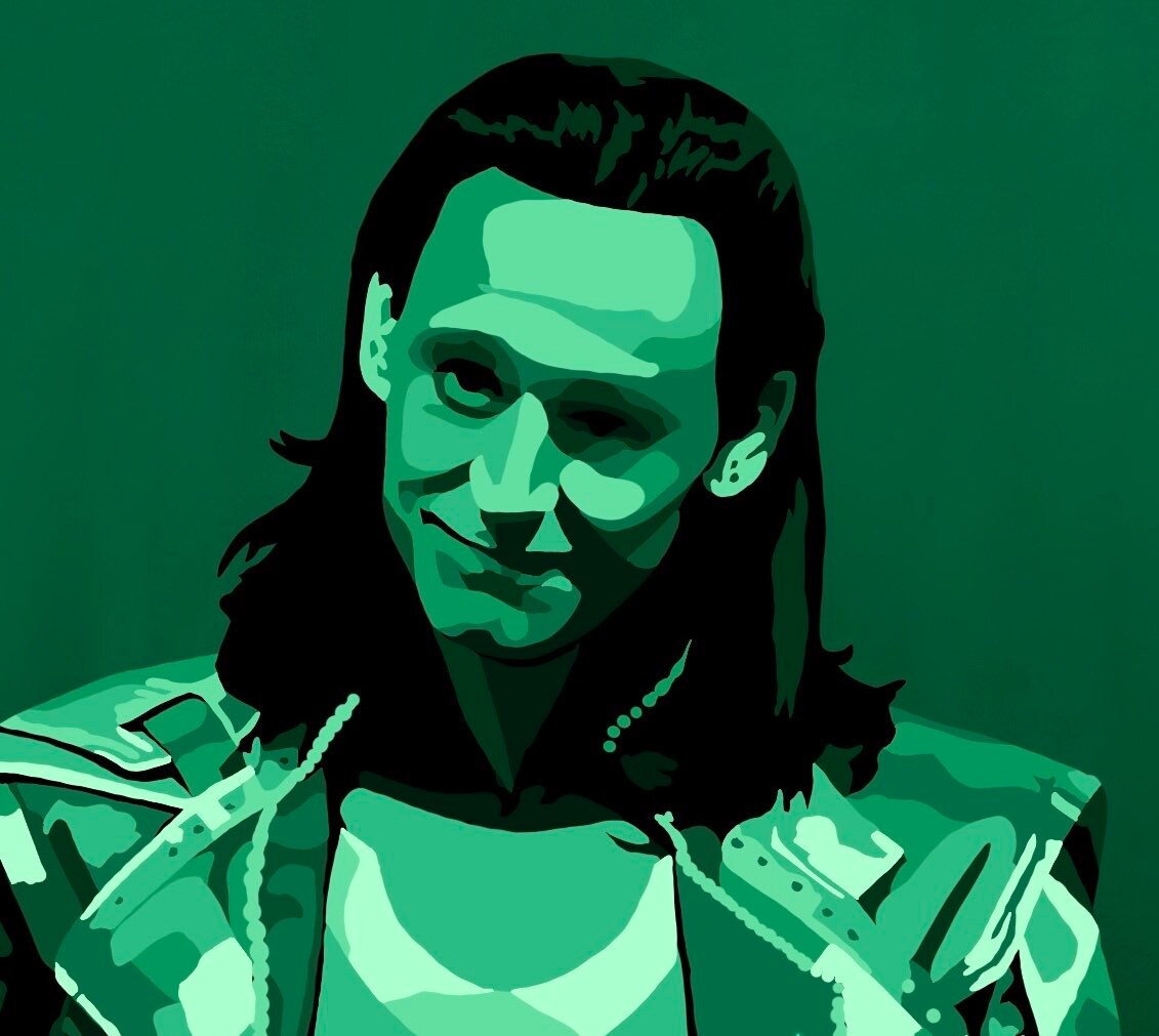 Tarot Card Loki Laufeyson Print God of Mischief the Magician Etsy