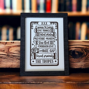 TheTropes, Tarot Card, Smut, Book Shelf, Bookshelf Decor, Library Decor,