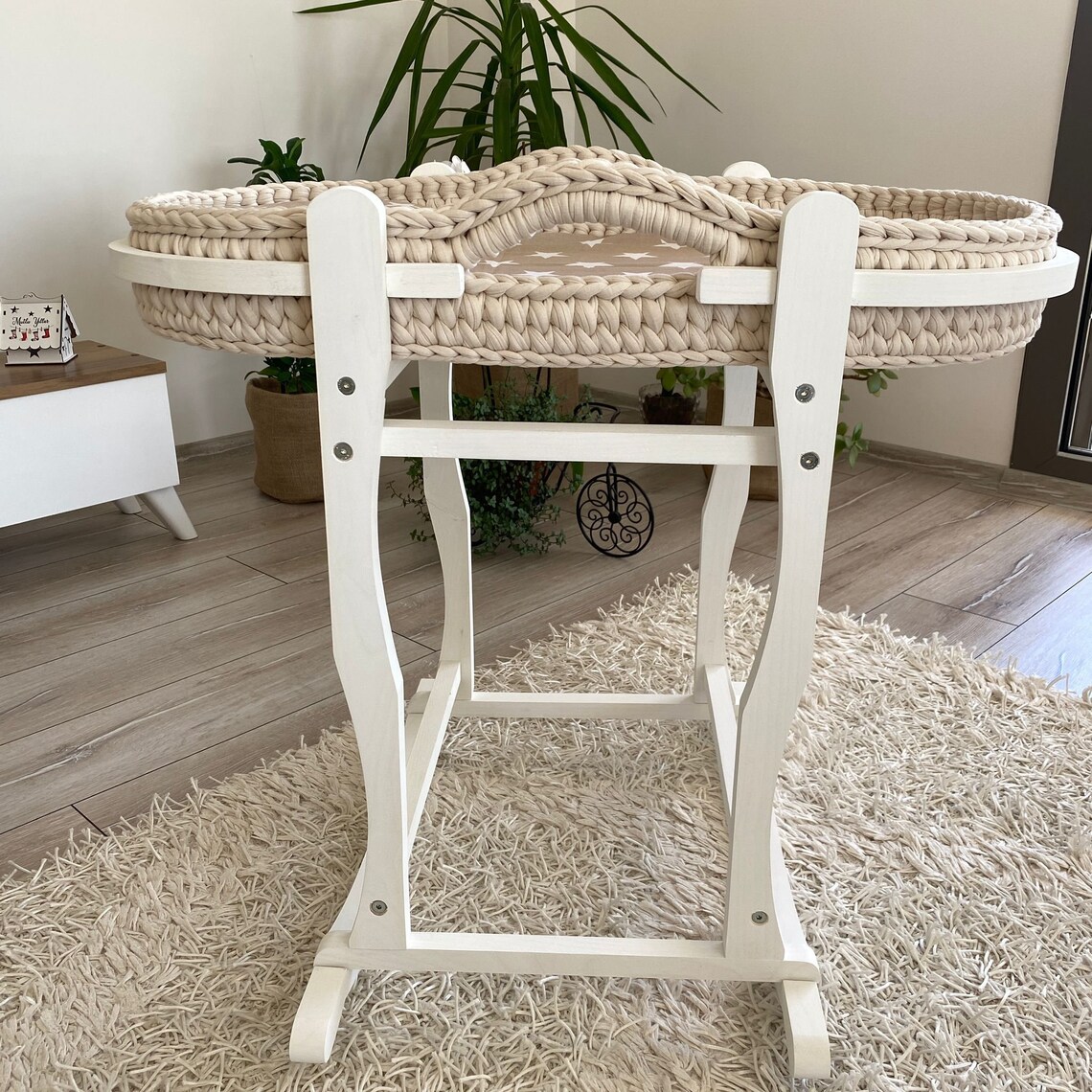 Moses basket changing cover Baby Changing Basket with Etsy